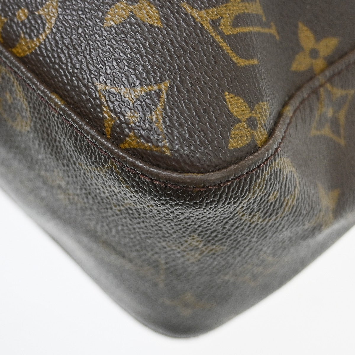 Louis Vuitton Monogram Looping Monogram Canvas Brown Canvas Shoulder Bag Bag (Pre-Owned)