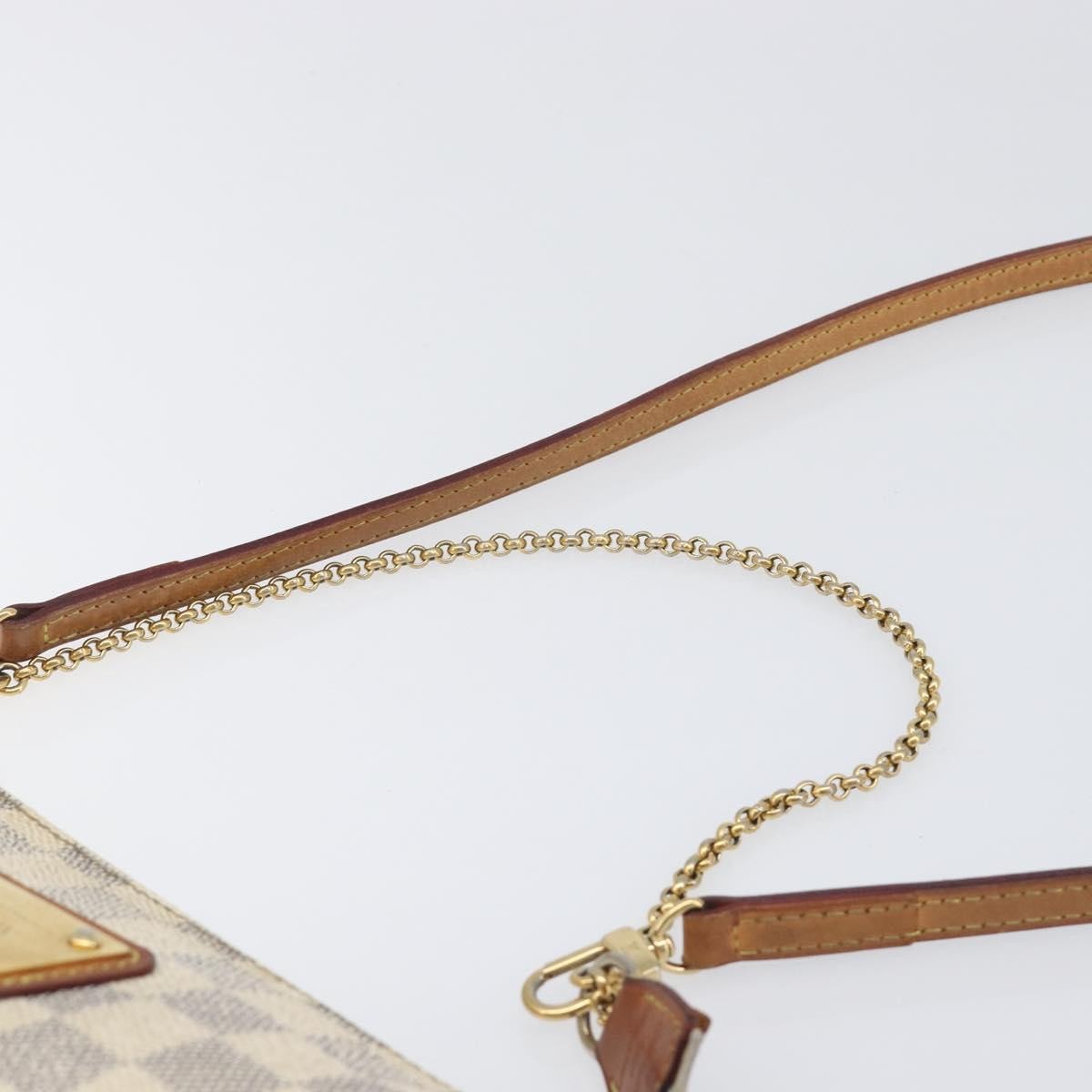 Louis Vuitton Eva Damier Neutral Canvas Handbag (Pre-Owned)