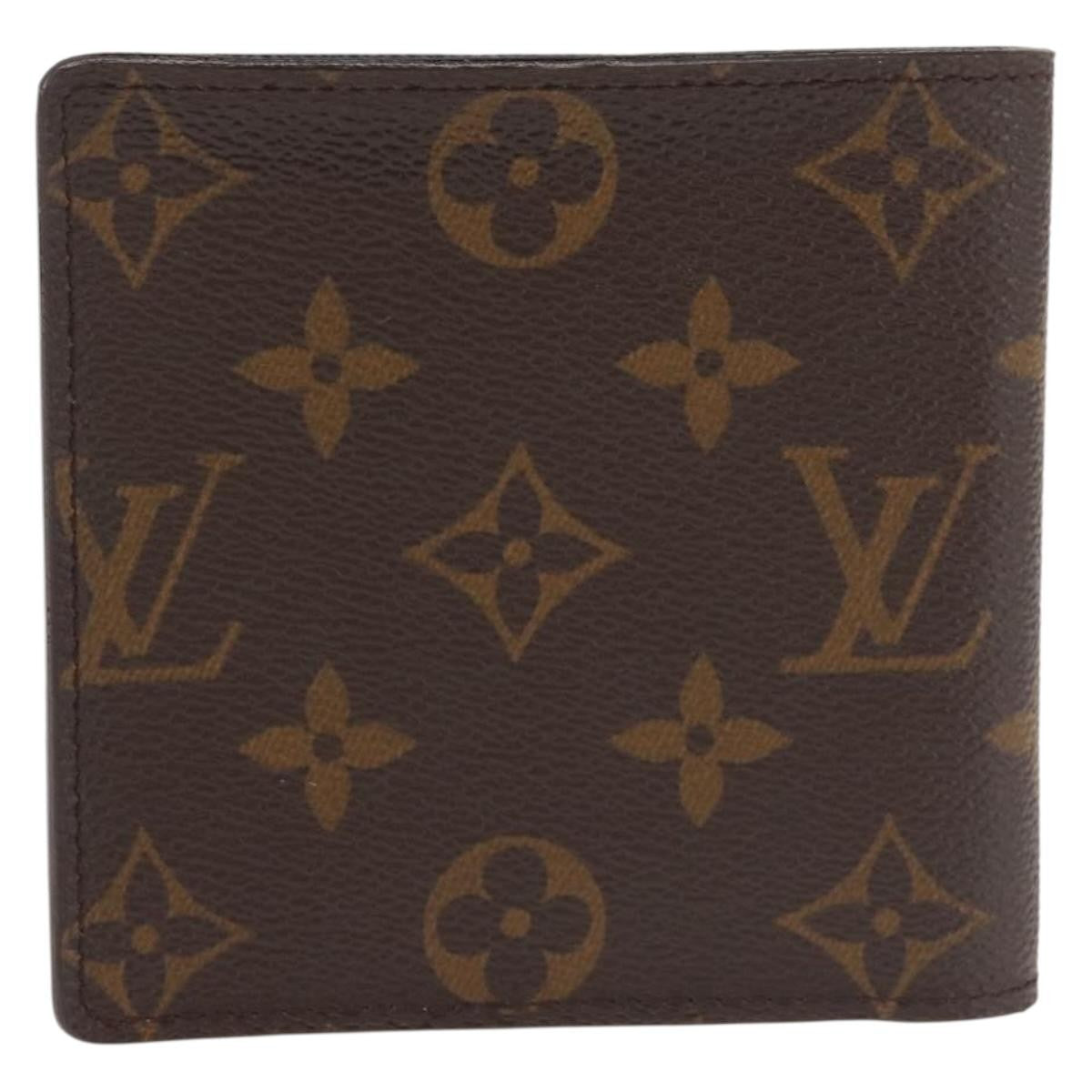 Louis Vuitton Marco Wallet Nm Monogram Canvas Brown Canvas Wallets Accessory (Pre-Owned)