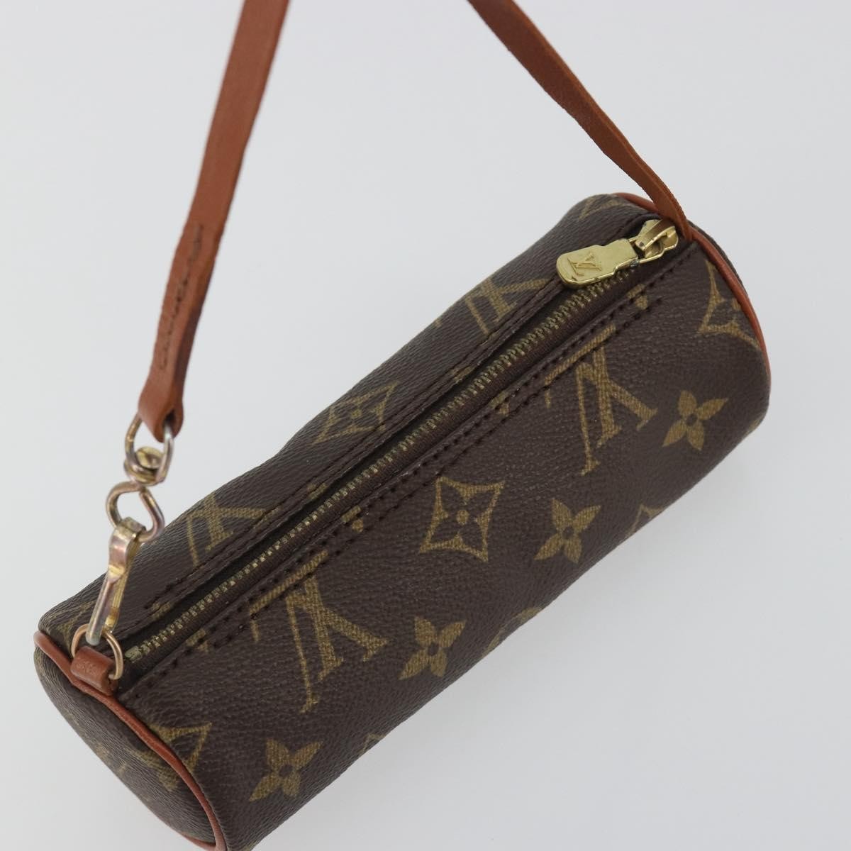 Louis Vuitton Pochette Papillon Monogram Brown Canvas Clutche & Pouche Bag (Pre-Owned)
