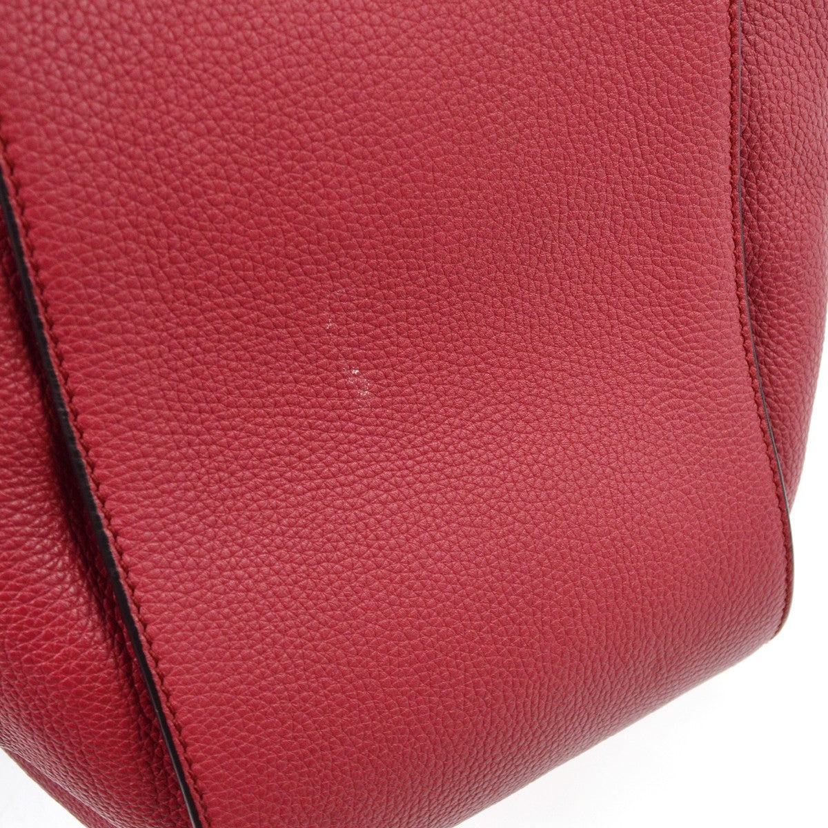 Loewe Hammock Leather Burgundy Leather Handbag (Pre-Owned)