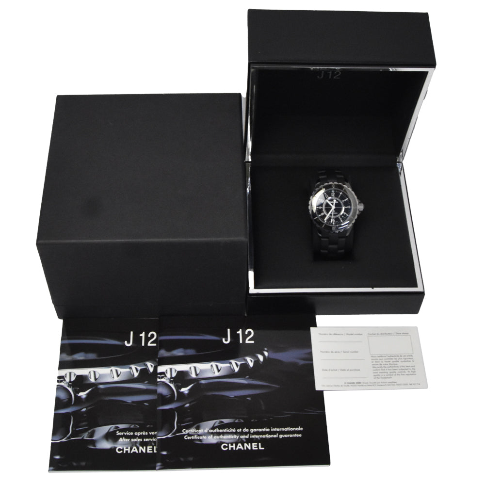 Chanel J12 Automatic Ceramic And Stainless Steel Watch (Pre-Owned)