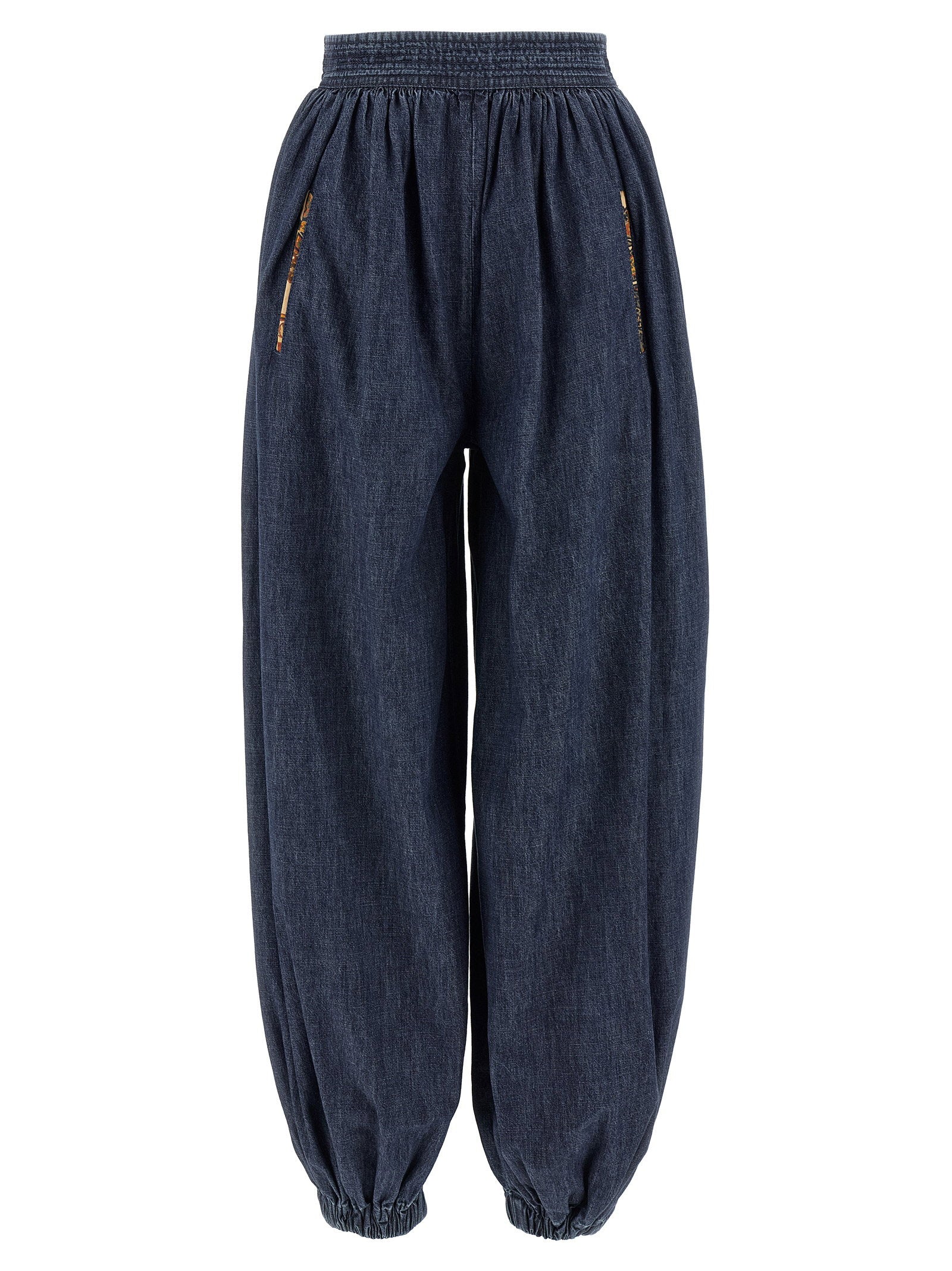 Valentino Garavani Women's Denim Chambray Pants