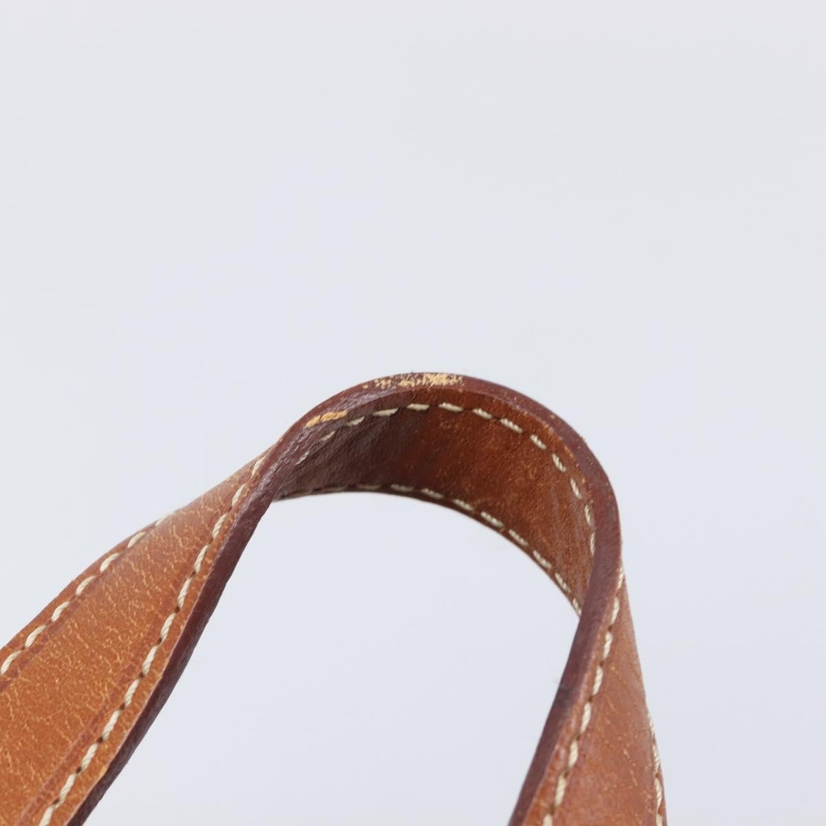 Celine Vintage Macadam Canvas Brown Canvas Backpack Bag (Pre-Owned)