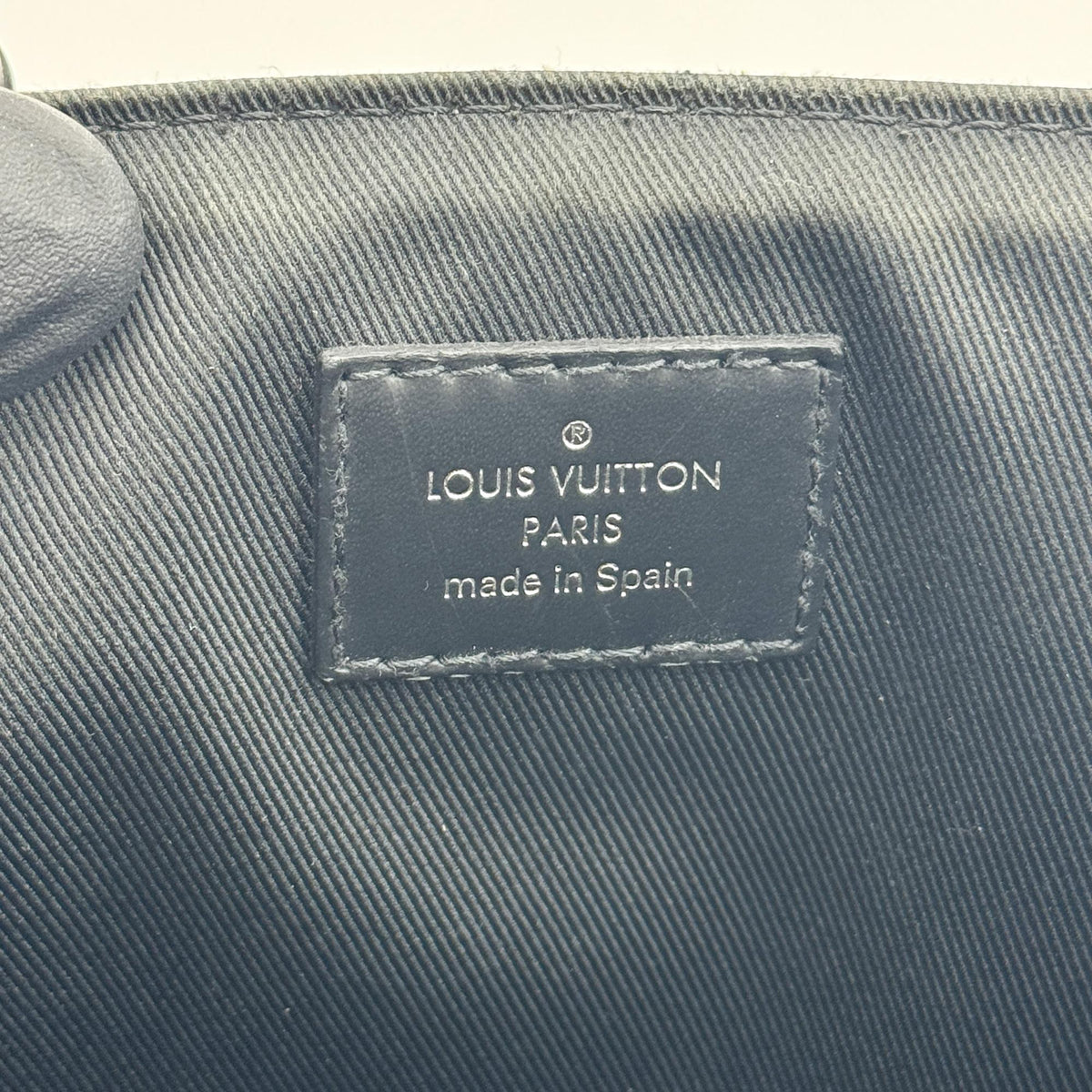 Louis Vuitton Daniel Messenger Damier Graphite Black Canvas Shoulder Bag Bag (Pre-Owned)