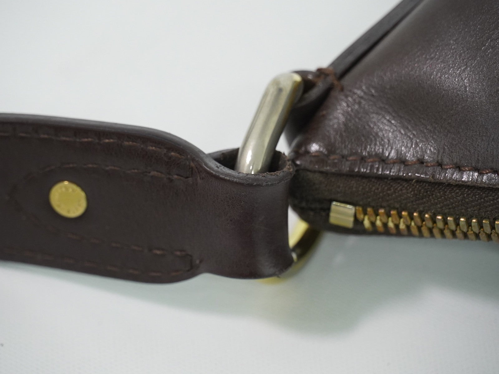 Louis Vuitton Thames Damier Ebene Brown Canvas Shoulder Bag Bag (Pre-Owned)