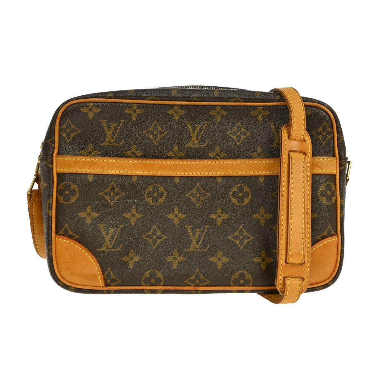 Louis Vuitton Trocadéro Monogram Brown Canvas Shoulder Bag Bag (Pre-Owned)