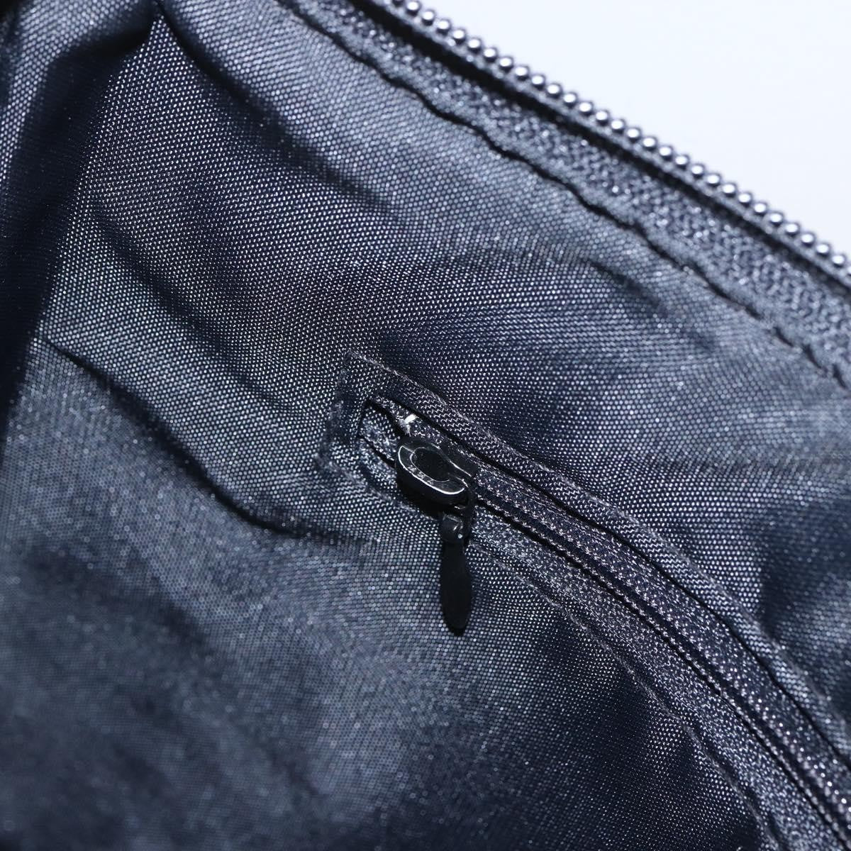 Burberry Nova Check Nylon Black Nylon Handbag (Pre-Owned)