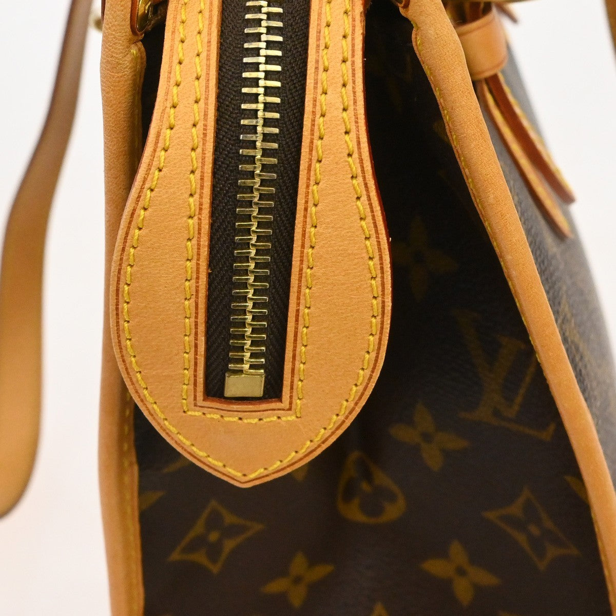 Louis Vuitton Popincourt Tote Monogram Canvas Brown Canvas Tote Bag Bag (Pre-Owned)