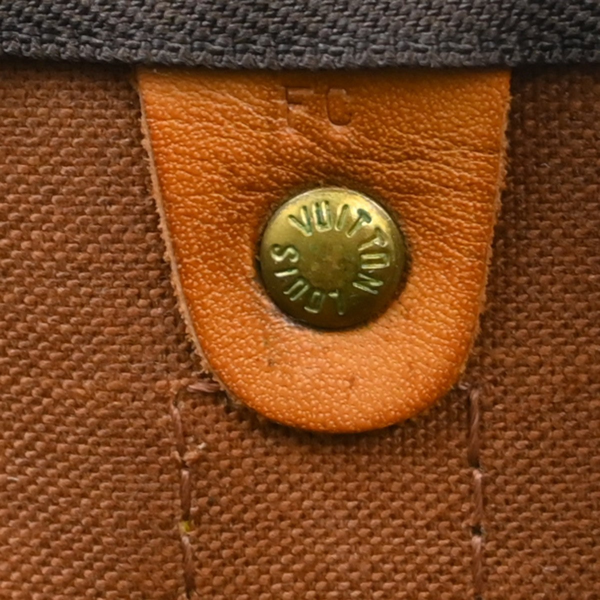Louis Vuitton Keepall Monogram Canvas Brown Canvas Travel Bag Bag (Pre-Owned)