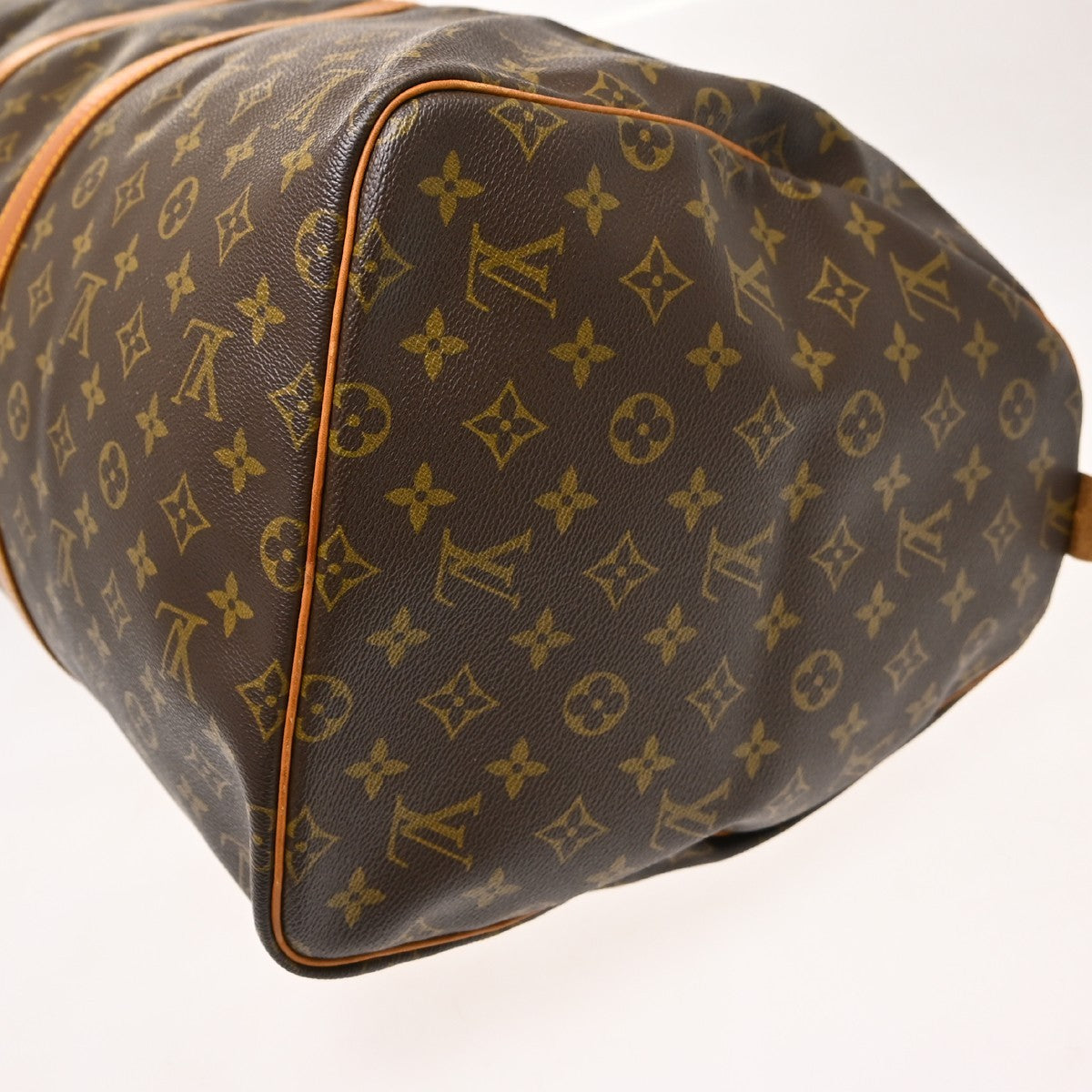 Louis Vuitton Keepall Monogram Canvas Brown Canvas Travel Bag Bag (Pre-Owned)