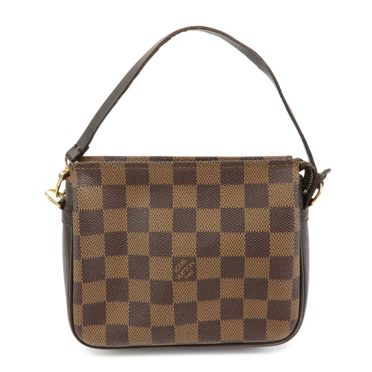 Louis Vuitton Trousse Make Up Damier Brown Canvas Clutche & Pouche Bag (Pre-Owned)