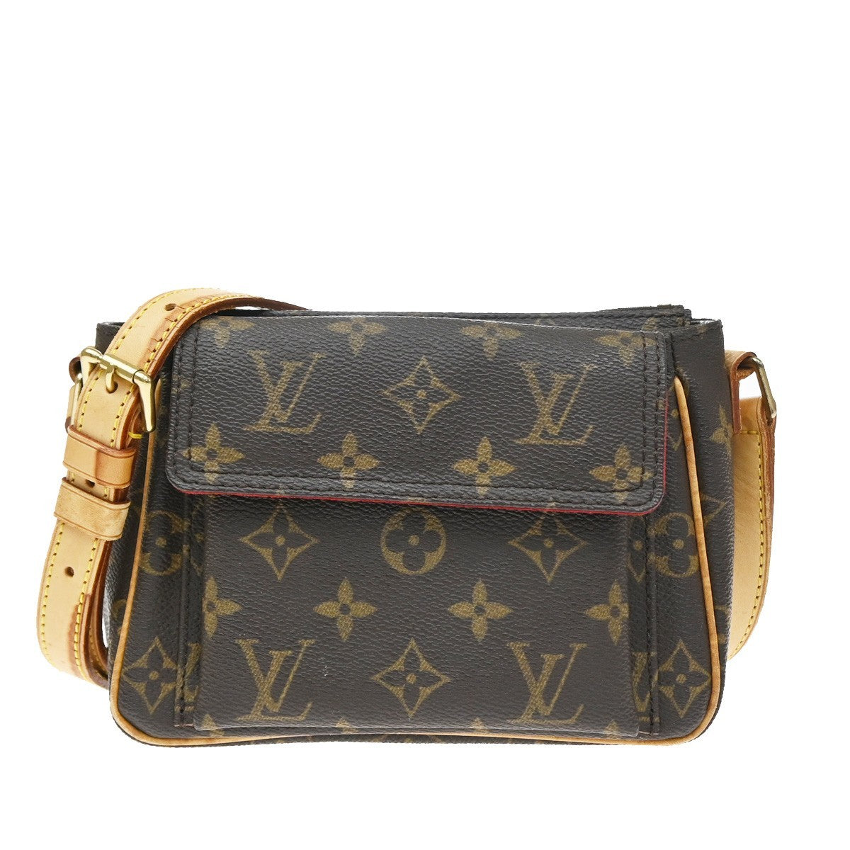 Louis Vuitton Viva Cite Monogram Canvas Brown Canvas Shoulder Bag Bag (Pre-Owned)
