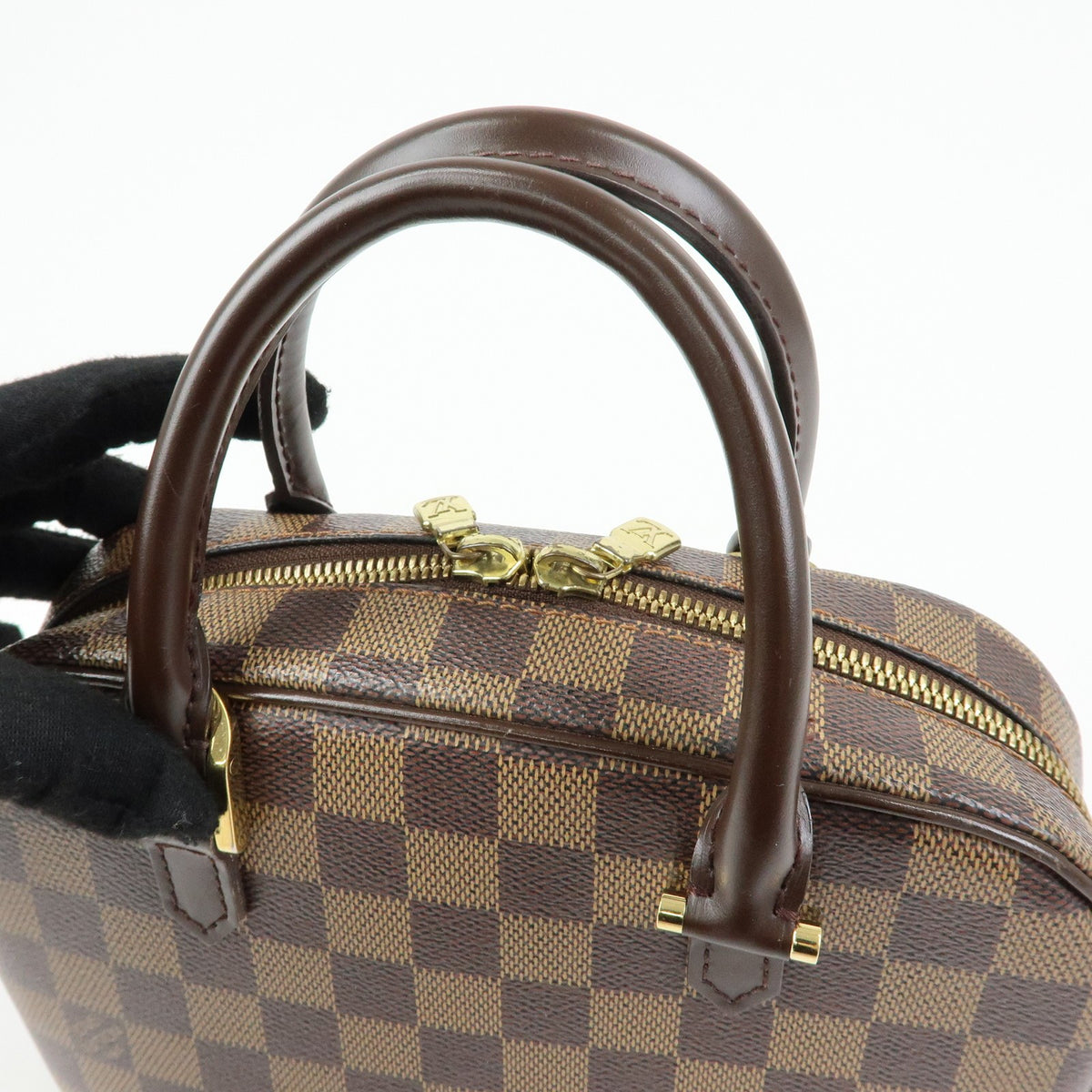 Louis Vuitton Sarria Damier Brown Canvas Handbag (Pre-Owned)