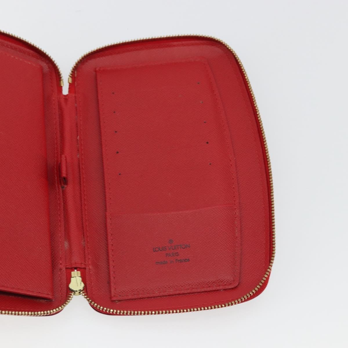 Louis Vuitton Geode Organizer Epi Leather Red Leather Wallets Accessory (Pre-Owned)