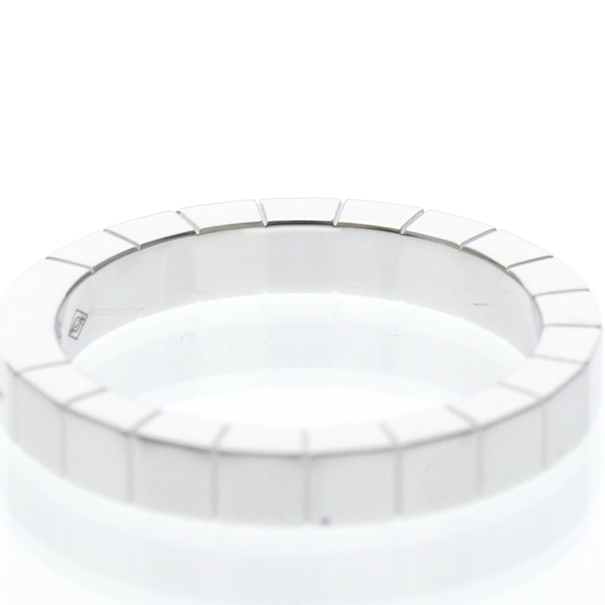 Cartier Lanieres 18K White Gold Gold White_Gold Ring Jewelry (Pre-Owned)