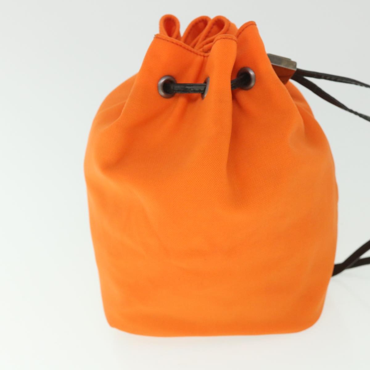 Gucci Gg Canvas Canvas Orange Canvas Clutche & Pouche Bag (Pre-Owned)