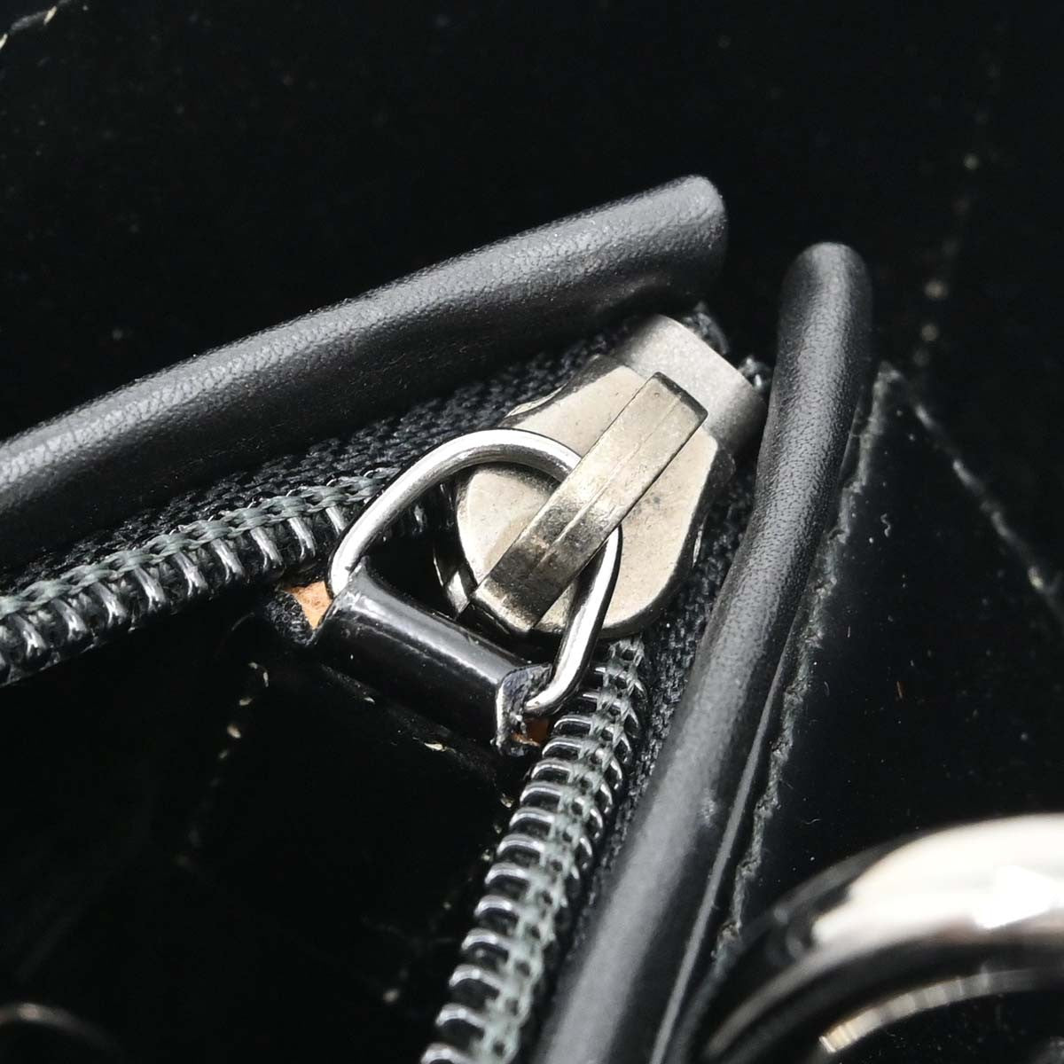 Christian Dior Lady Dior Soft Zip Cannage Stitch Leather Black Pony_Style_Calfskin Tote Bag Bag (Pre-Owned)