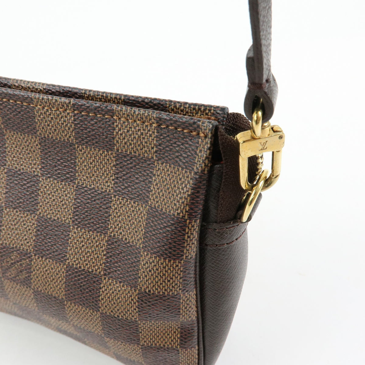 Louis Vuitton Trousse Make Up Damier Brown Canvas Clutche & Pouche Bag (Pre-Owned)