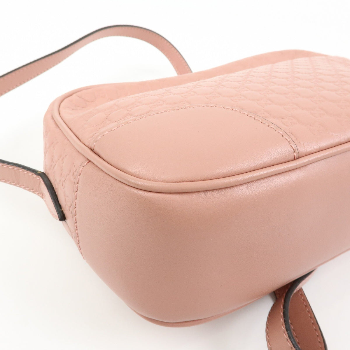 Gucci Bree Disco Microguccissima Leather Pink Leather Crossbody Bag Bag (Pre-Owned)
