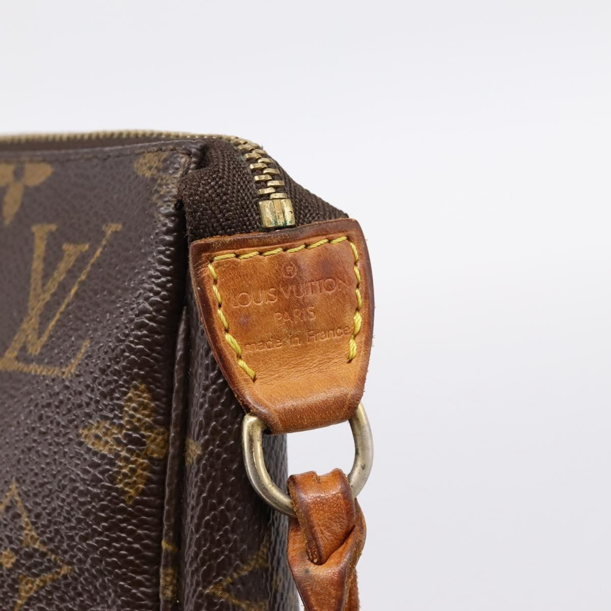 Louis Vuitton Pochette Accessoires Nm Monogram Canvas Brown Canvas Clutche & Pouche Bag (Pre-Owned)