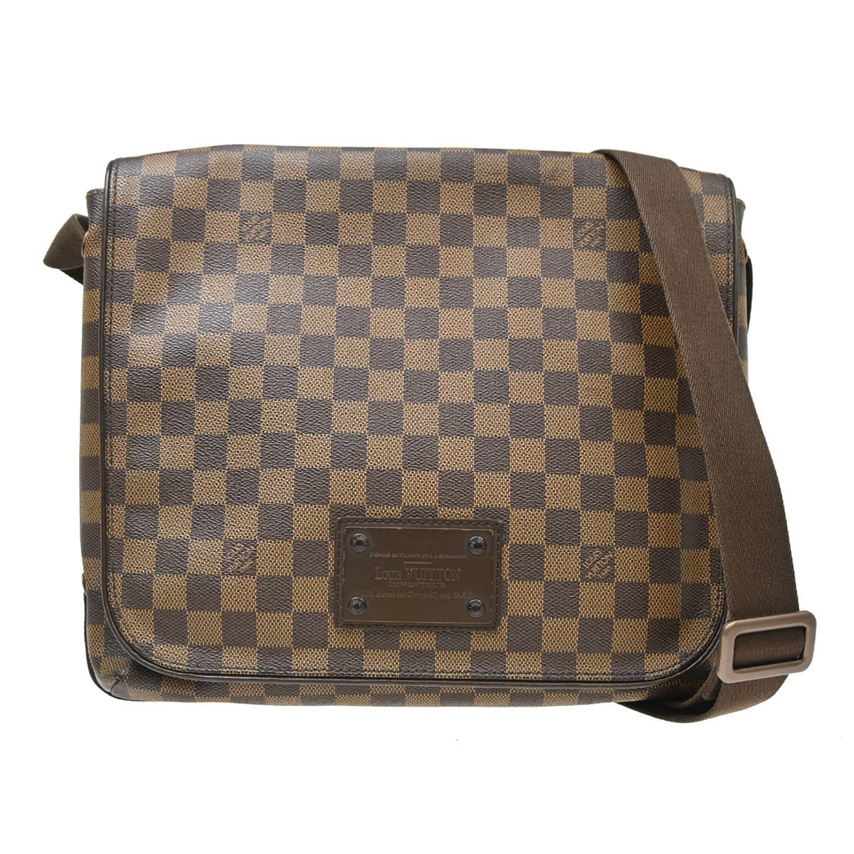 Louis Vuitton Brooklyn Damier Ebene Brown Canvas Shoulder Bag Bag (Pre-Owned)