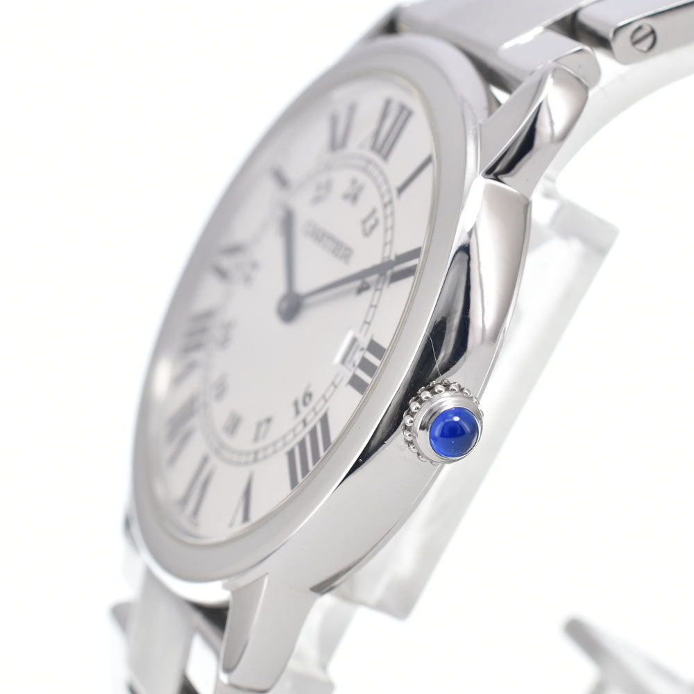 Cartier Ronde Solo De Cartier Quartz Stainless Steel Watch (Pre-Owned)
