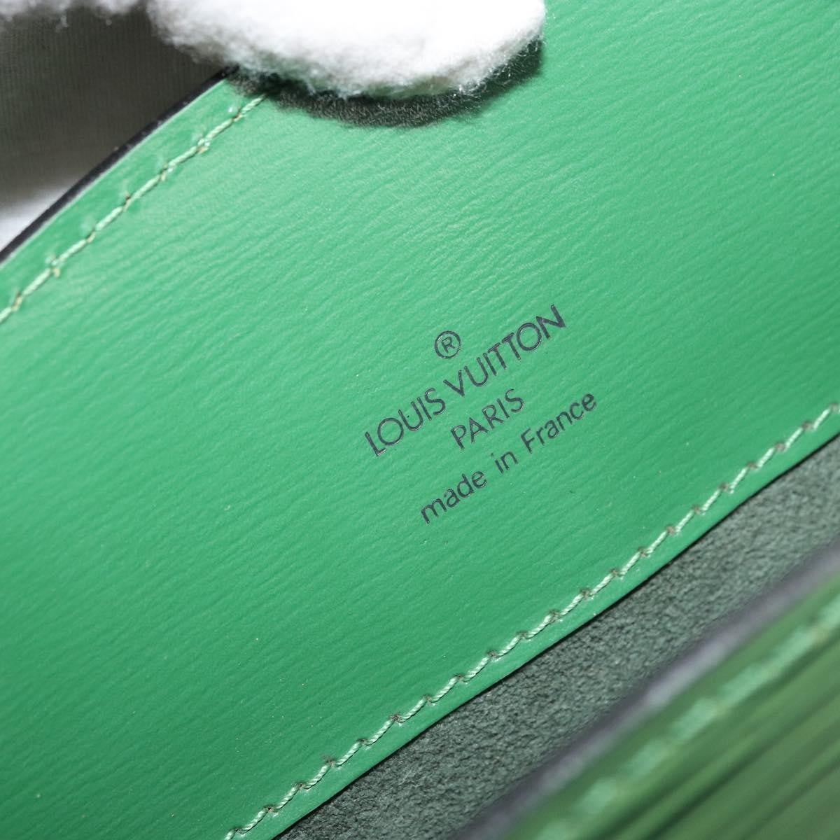 Louis Vuitton Cluny Epi Leather Green Leather Shoulder Bag Bag (Pre-Owned)