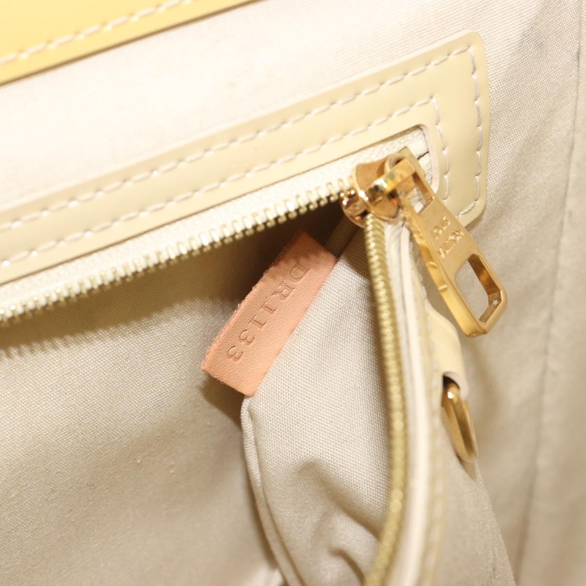 Louis Vuitton Catalina Monogram Vernis Yellow Patent_Leather Tote Bag Bag (Pre-Owned)