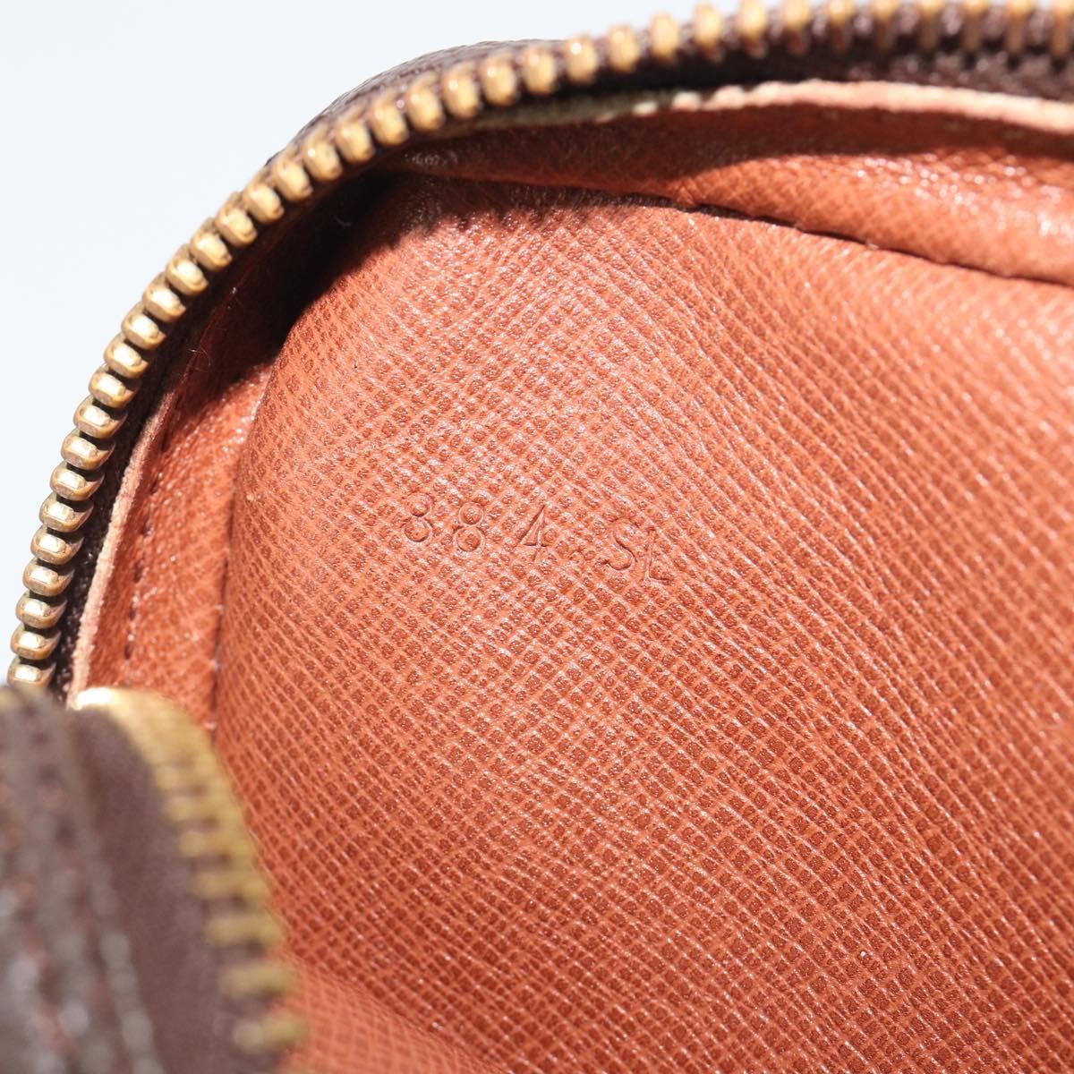 Louis Vuitton Danube Limited Edition Comic Trunk Printed Monogram Eclipse Canvas Brown Canvas Shoulder Bag Bag (Pre-Owned)