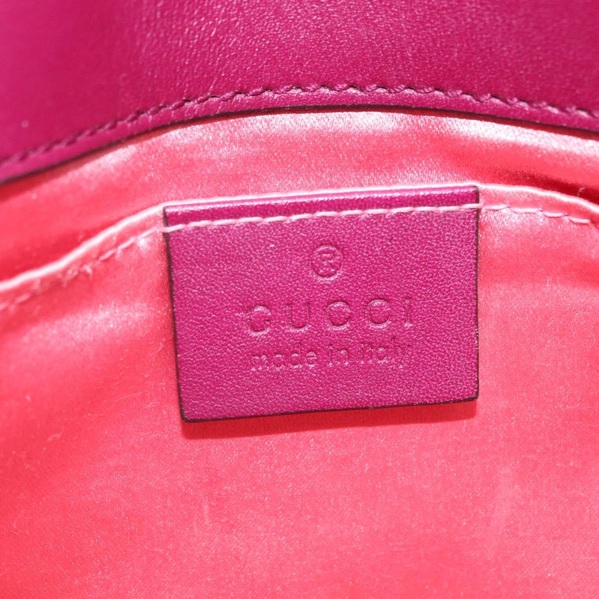 Gucci Gg Marmont Matelassé Velvet Purple Velvet Shoulder Bag Bag (Pre-Owned)