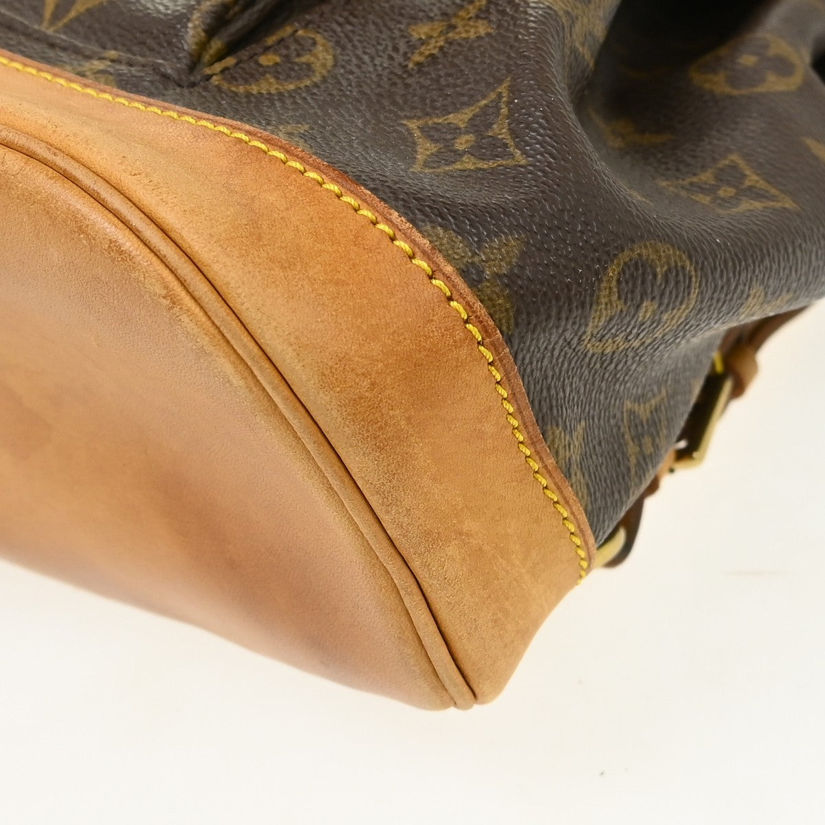 Louis Vuitton Montsouris Monogram Brown Canvas Backpack Bag (Pre-Owned)