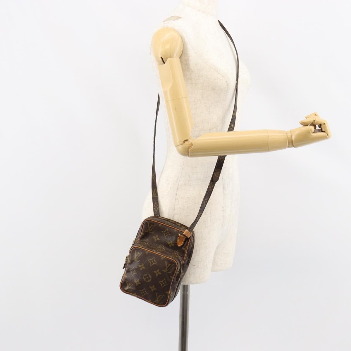 Louis Vuitton Amazone Monogram Canvas Brown Canvas Shoulder Bag Bag (Pre-Owned)