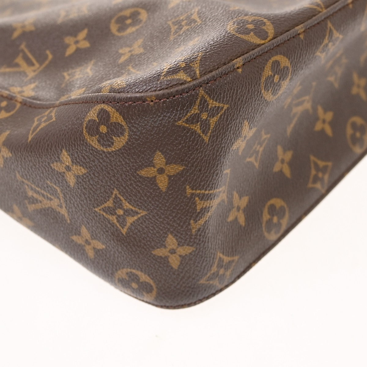 Louis Vuitton Monogram Looping Monogram Canvas Brown Canvas Shoulder Bag Bag (Pre-Owned)