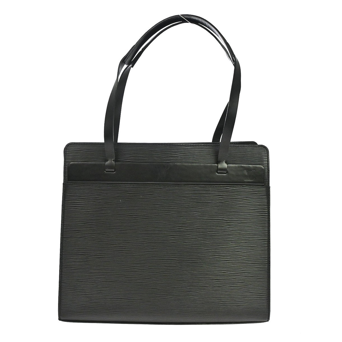 Louis Vuitton Croisette Epi Black Leather Handbag (Pre-Owned)