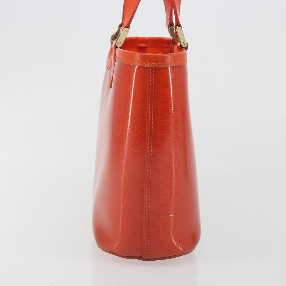 Louis Vuitton Plage Lagoon Bay Vinyl Epi Leather Orange Leather Tote Bag Bag (Pre-Owned)