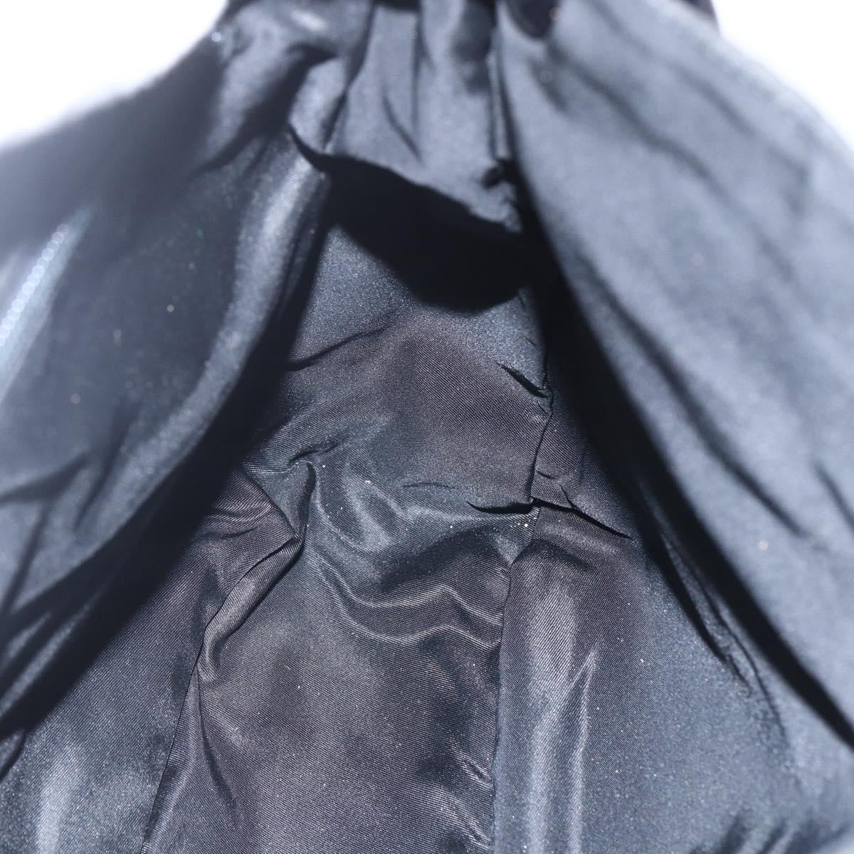 Prada Chain Tessuto Black Nylon Shoulder Bag Bag (Pre-Owned)