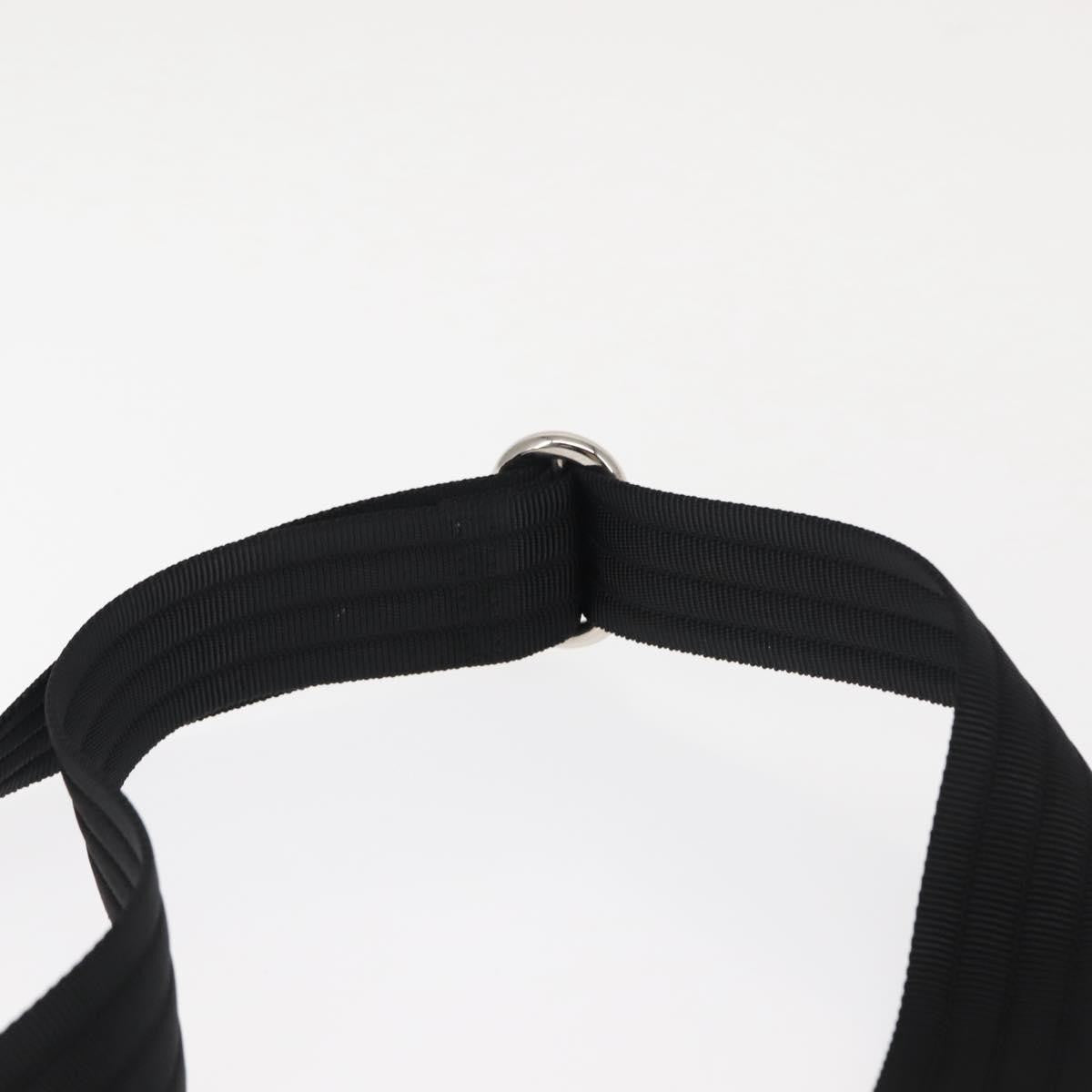 Salvatore Ferragamo Gancini Patent Leather Black Patent_Leather Shoulder Bag Bag (Pre-Owned)