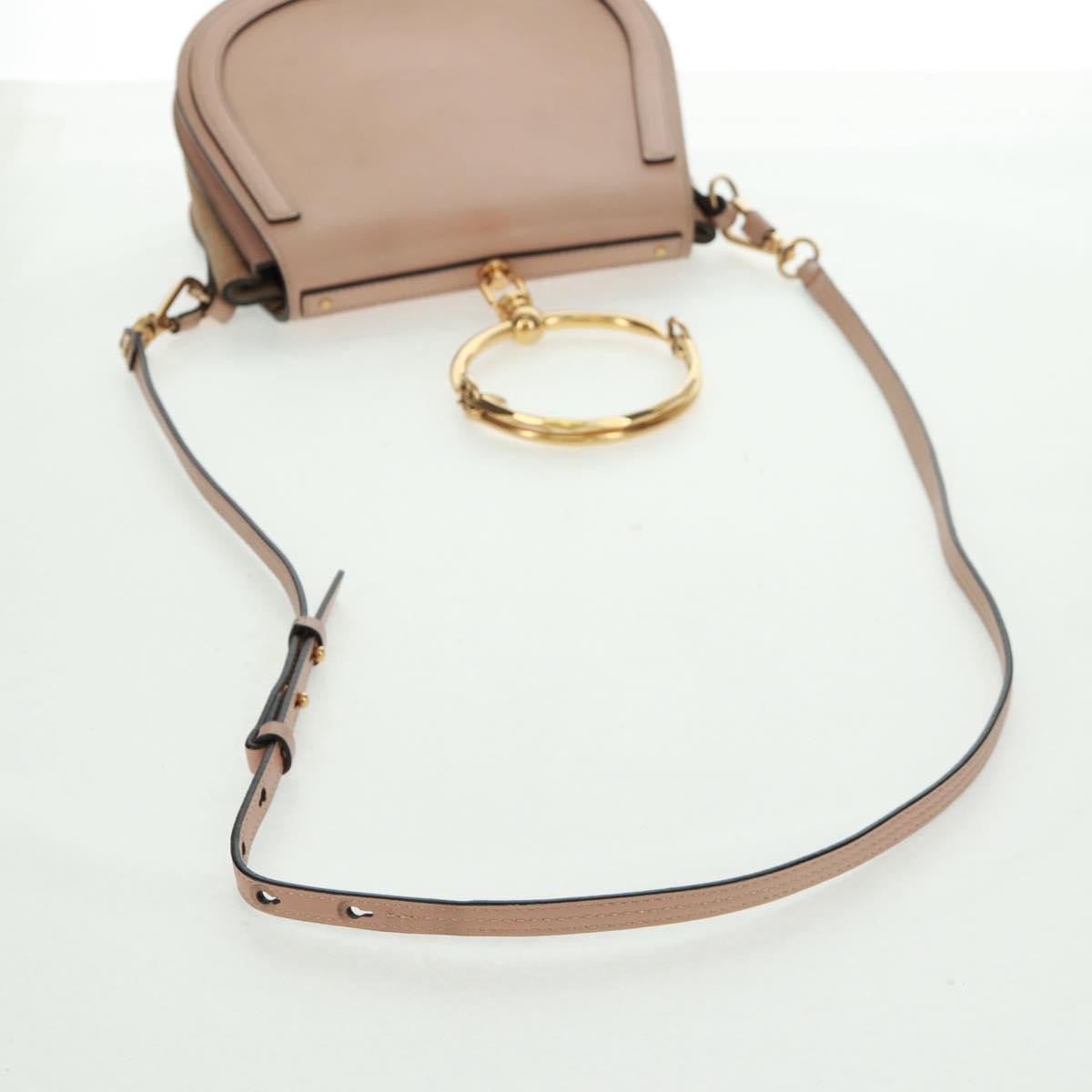 Chloe Nile Leather Pink Leather Handbag (Pre-Owned)