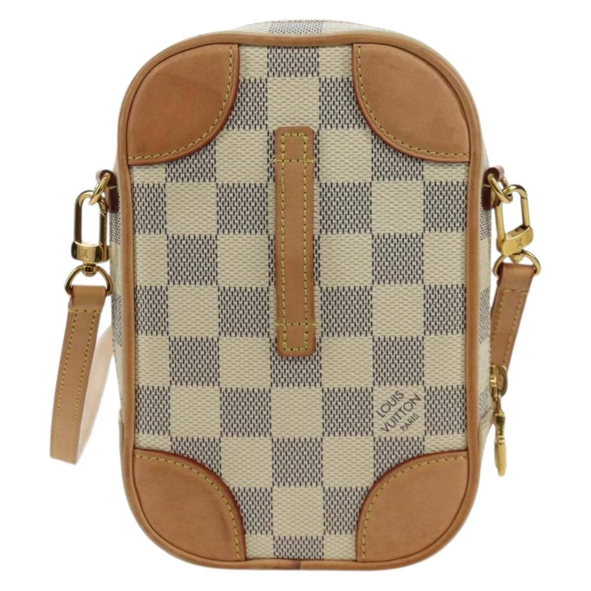 Louis Vuitton Neokapi Handag Damier Ebene Beige Canvas Clutche & Pouche Bag (Pre-Owned)
