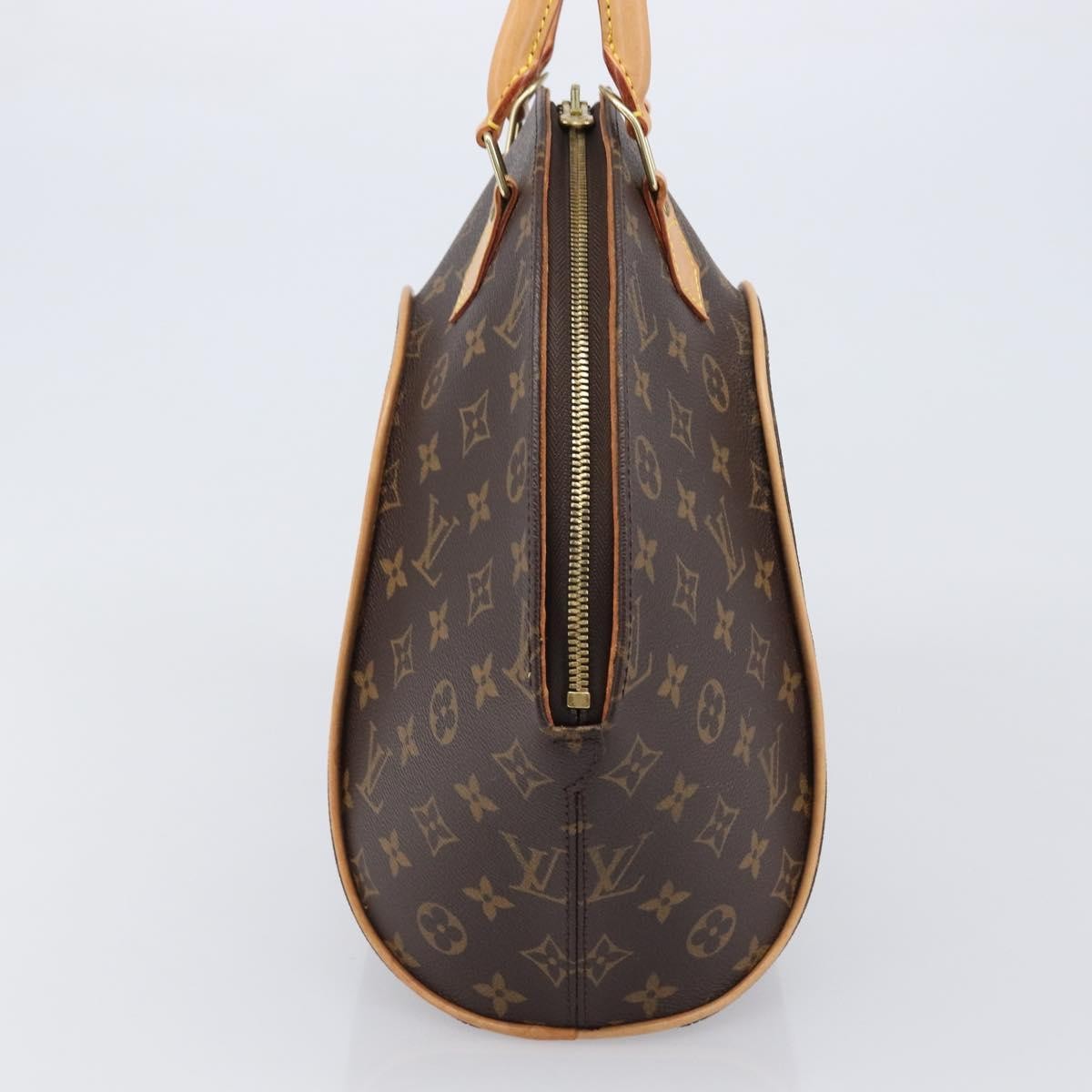 Louis Vuitton Ellipse Monogram Canvas Brown Canvas Handbag (Pre-Owned)