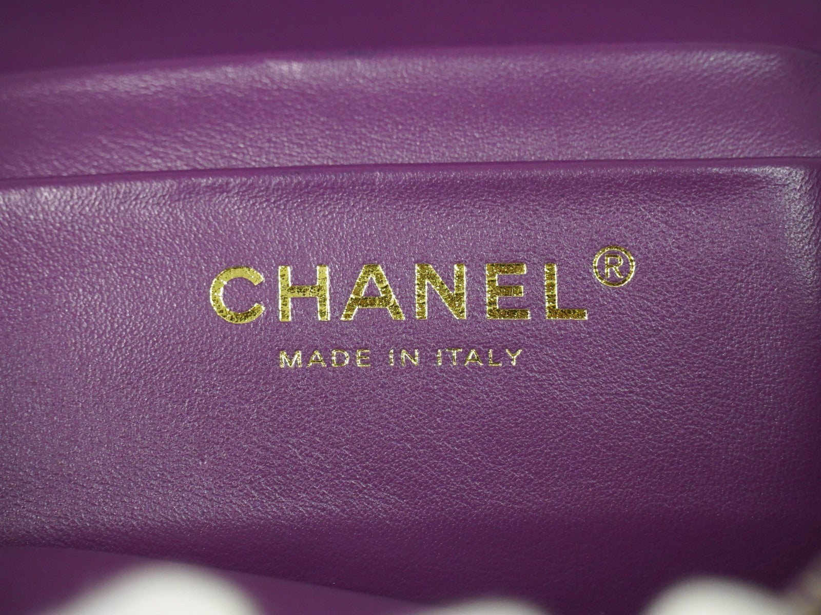 Chanel Coconing Top Handle Vanity Case With Chain Quilted Shearling Purple Faux_Fur Clutche & Pouche Bag (Pre-Owned)