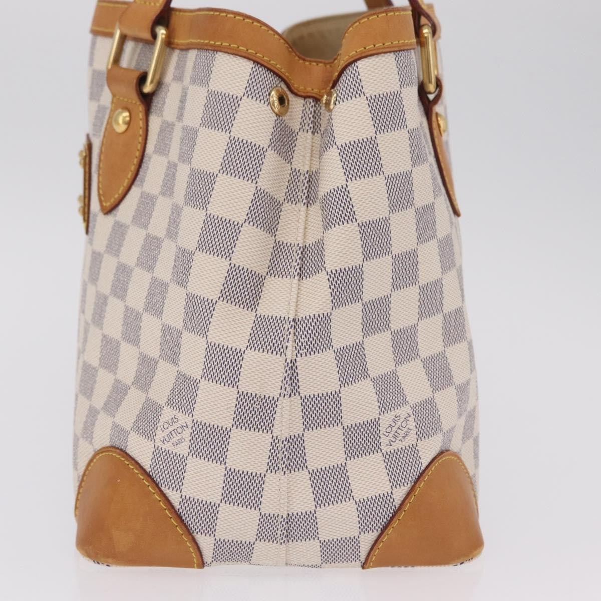 Louis Vuitton Hampstead Damier Beige Canvas Handbag (Pre-Owned)