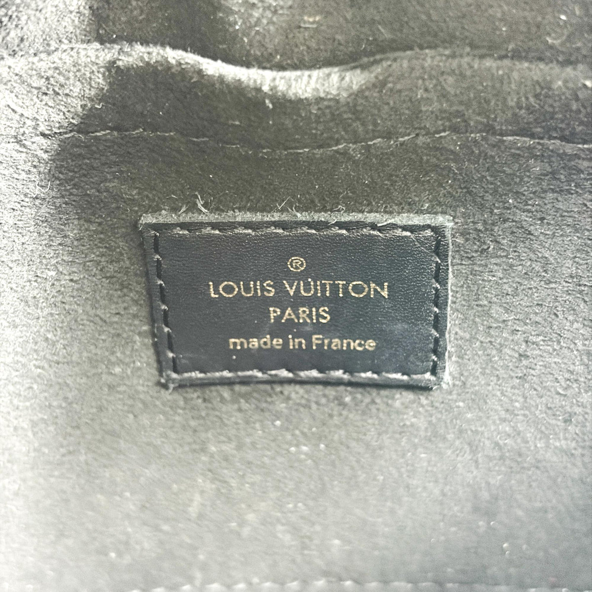 Louis Vuitton Locky Monogram Canvas With Leather Black Canvas Handbag (Pre-Owned)