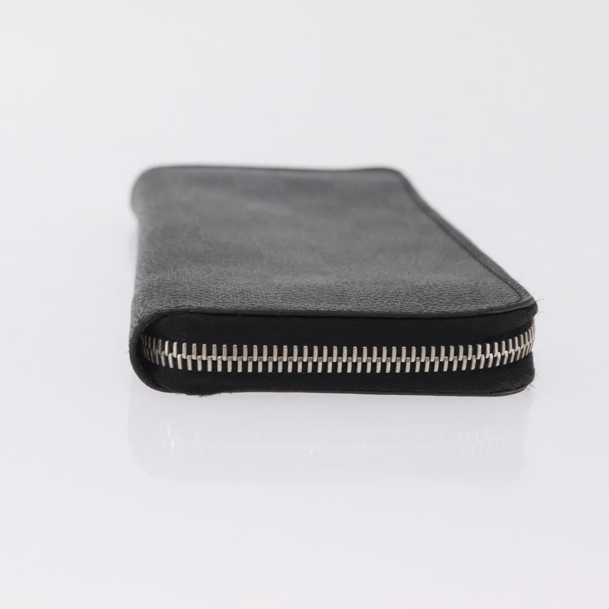Louis Vuitton Zippy Damier Graphite Gray Canvas Wallets Accessory (Pre-Owned)
