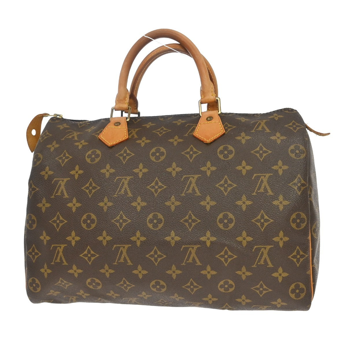 Louis Vuitton Speedy Monogram Canvas Brown Canvas Handbag (Pre-Owned)
