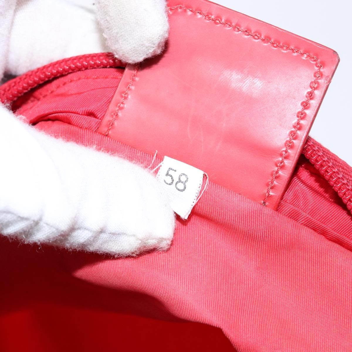 Prada Flat Messenger Tessuto Red Nylon Bag (Pre-Owned)