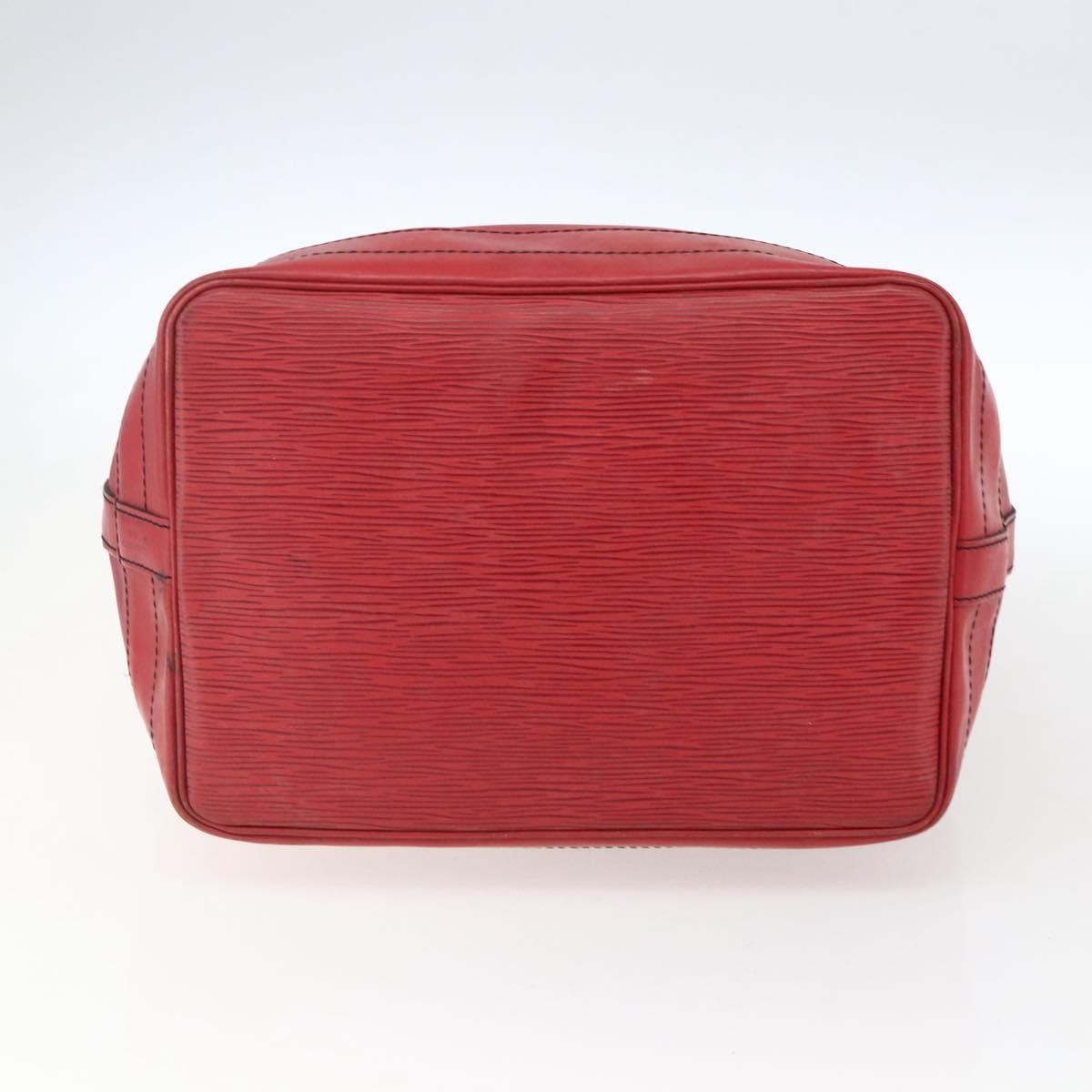Louis Vuitton Petit Noe Nm Epi Leather Red Leather Shoulder Bag Bag (Pre-Owned)
