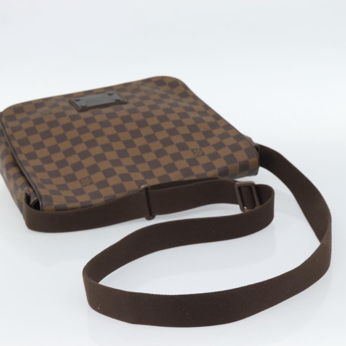 Louis Vuitton Brooklyn Damier Ebene Brown Canvas Shoulder Bag Bag (Pre-Owned)