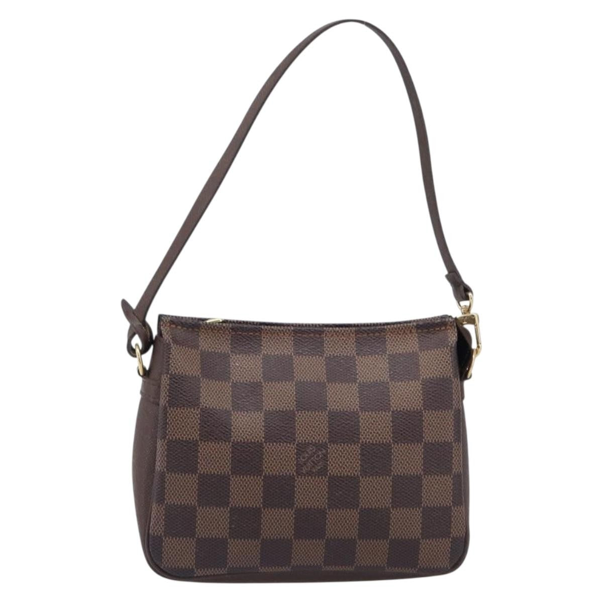 Louis Vuitton Trousse Make Up Damier Brown Canvas Clutche & Pouche Bag (Pre-Owned)